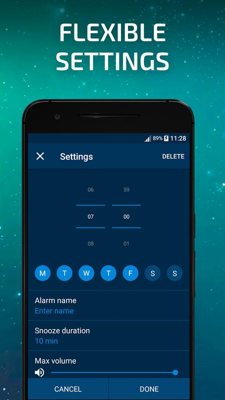 alarm clock wake me