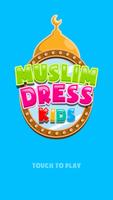Fashion Muslim Kid Dress Up Affiche