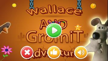 wallace super gromit adventure games plakat