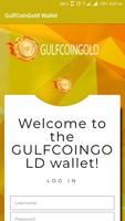 Gulf Coin Gold Web Wallet الملصق