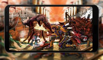 Monster Hunter World Wallpaper capture d'écran 1