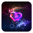 Hangat Neon Love Theme APK