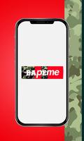 Supreme And Bape Wallpaper captura de pantalla 3