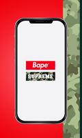 Supreme And Bape Wallpaper スクリーンショット 2