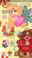 Cute Bear Affiche