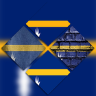 Nauru Flag Wallpapers icône