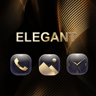 Elegant gold for Huawei आइकन