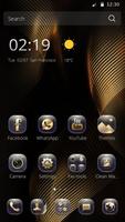 Elegant gold for Huawei plakat