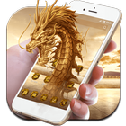 3D Golden  Dragon 图标