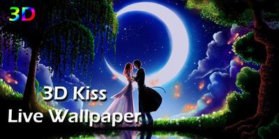 3D Kiss Live Wallpaper Affiche