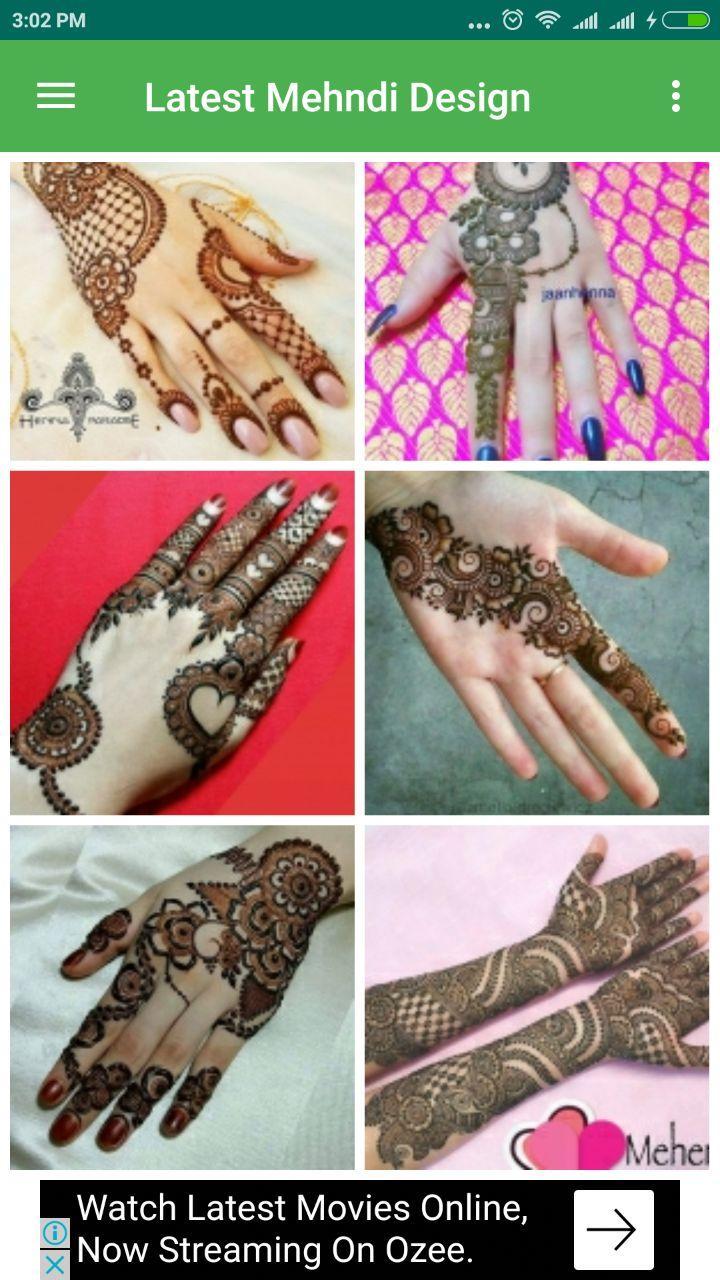 design senaste mehndi