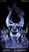 3D Skull Live Wallpaper capture d'écran 2