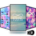 آیکون‌ HD teen wallpapers for Tumblr