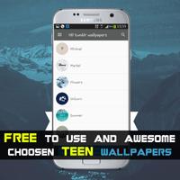 برنامه‌نما HD teen wallpapers for Tumblr عکس از صفحه