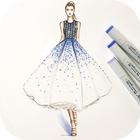 Dress Sketch icono