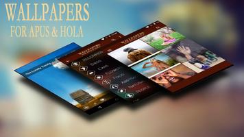 WALLPAPERS FOR APUS & HOLA Affiche