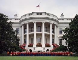 The white House Wallpapers Cartaz