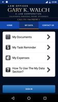 Gary Walch Personal Injury App capture d'écran 2