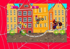 spider kid motocross screenshot 2