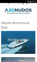 Alquiler de barcos en Ibiza Plakat