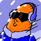 Finger Skier (with ads) أيقونة