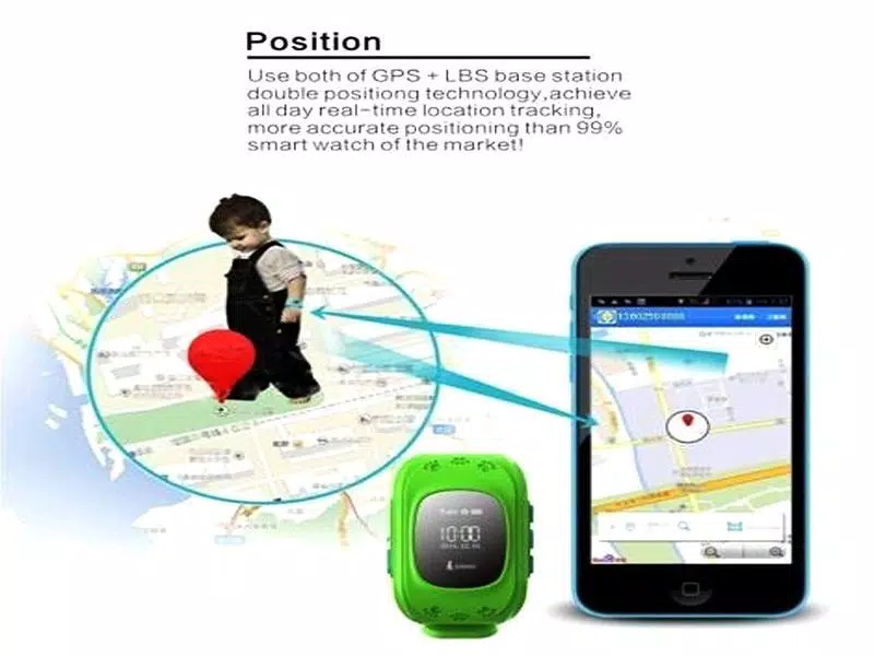 Descarga de APK de Reloj GPS para niños, configuración una aplicación para  Android
