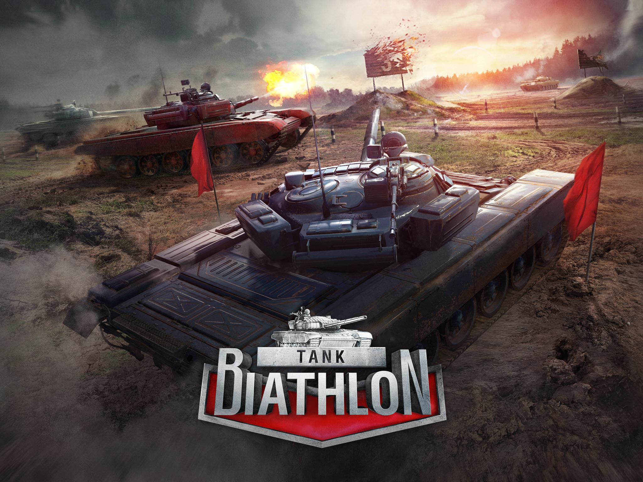 Игры биатлон танков. Танковый биатлон. Танковые гонки. Tank Biathlon игра. Танковый биатлон андроид.