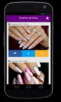 Diseños de uñas الملصق