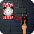 Time Bomb Crack Screen - Bombs explosions Prank