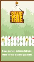 SAVE TREE الملصق