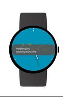KiteWatch Watch Face 2 (Kite Messaging)-poster
