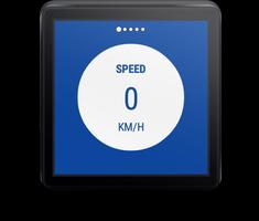 Speedometer For Wear OS (Android Wear) captura de pantalla 2