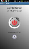 Rooted SSH/SFTP Daemon Affiche