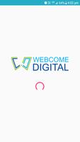 Webcome Digital Plakat