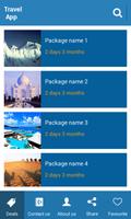 برنامه‌نما Custom Travel Agent App عکس از صفحه