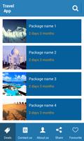 Custom Travel Agent App Screenshot 1