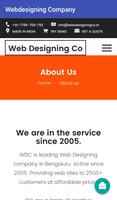 Web Designing Company capture d'écran 1