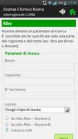 Ordine Chimici Roma - LUAM screenshot 2