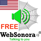 WebSonora English Free ícone