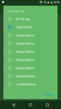 Birthday Reminder 截图 4