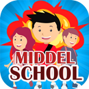Middel School : Adventure game APK