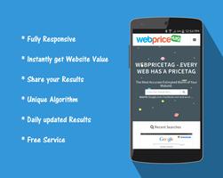 WebPriceTag - Website Worth الملصق