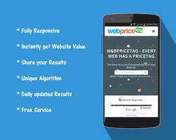 WebPriceTag - Website Worth পোস্টার