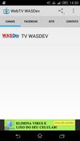 1 Schermata WebTV WasDEV