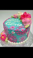 Happy Birthday Cake Designs Affiche