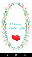 Wedding Application for Basil and Jisha Wedding plakat