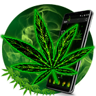 3d weed rasta skull-icoon