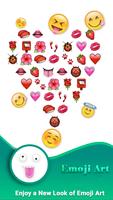 برنامه‌نما Emoji Art عکس از صفحه
