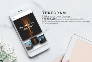 Poster Textgram - Text On Photo