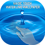 Magic Touch : Water Live Wallpaper icône